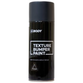   HB BODY Textúrált Bumper Paint műanyag lökhárító spray fekete 400 ml