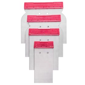 Japánspatulya készlet acél 4 db-os 