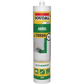Soudal akril turbó fehér 280 ml