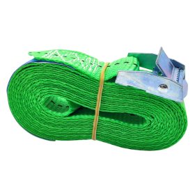   Rakományrögzítő heveder egyrészes szorítókapcsos zöld 3m/25mm 250 kg 