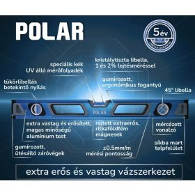 Polar Vízmérték több méret 30 cm