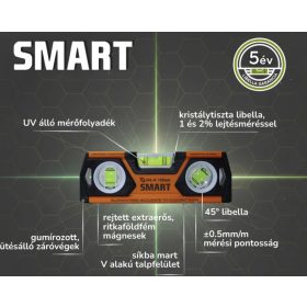 Smart Vízmérték 15 cm
