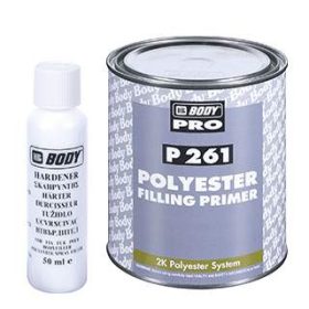HB BODY P261 2K poliészter töltőalapozó 1 L